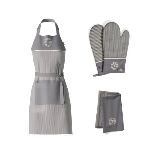 MasterChef Chef Apron for Men & Women, Cooking Apron for the Kitchen & BBQ Grilling