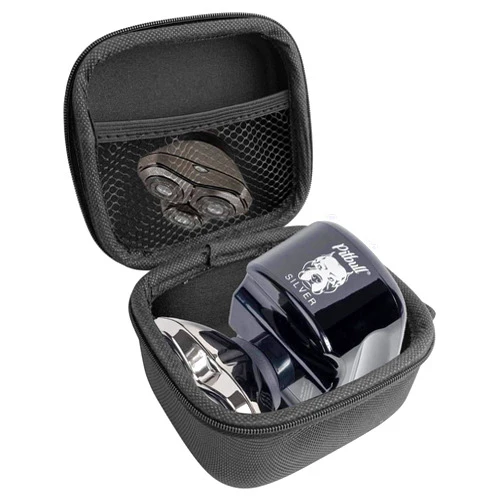 FitSand Hard Case Compatible for Skull Shaver Pitbull Silver PRO