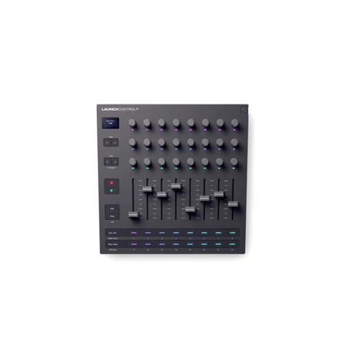 Novation Launch Control XL 3 – USB Powered, MIDI Control Surface and Mixer for DAW and Hardware Integration with 8 Faders, 24 Endless Encoders, 5-Pin MIDI I/O, and Music Software Bundle