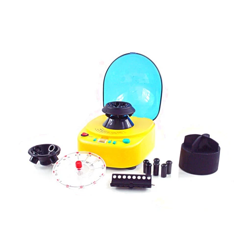 Bio Lion Centrifuge, XC-LED12K, Mini desk-top centrifuge, 12,000 rpm with 6,900 maximum RCF and 4 separate rotor options.