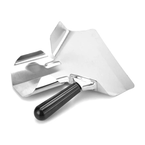 Joyangy French Fry Popcorn Scoop Scooper, Stainless Steel Popcorn Scoop, Quick Fill Tool for Chip Popcorn Bagger Bags, Multipurpose Utility Scooper for Popcorn Machine Ice Candy Snacks Desserts