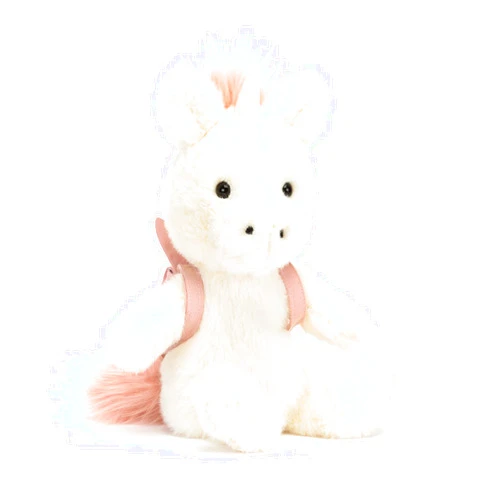 Jellycat Backpack Unicorn Stuffed Animal, 8.5