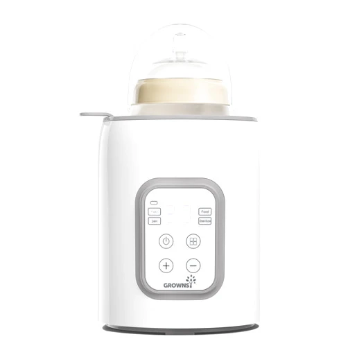 GROWNSY Bottle Warmer, GROWNSY 8-in-1 Fast Baby Milk Warmer with Timer for Breastmilk or Formula, Accurate Temperature Control, with Defrost, Sterili-zing, Keep, Heat Baby Food Jars Function
