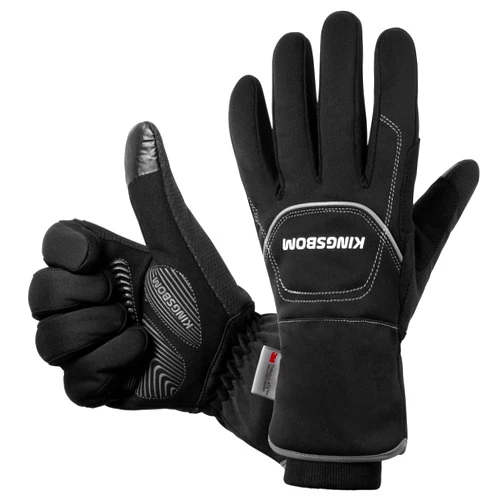 KINGSBOM -40F° Waterproof & Windproof Winter Gloves - 3M Thinsulate Thermal Touch Screen Warm Gloves - for Cycling,Skiing,Running,Outdoor Sports - for Women and Men