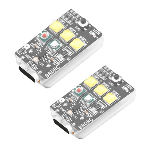 HeiyRC 2PCS Drone Strobe Night Light,FAA Flight Anti Collision Rechargable Mini Led Lighting Lamp for DJI Mini 4K Avata 2 Mavic 3 Pro Mini 4 Pro Mini 3 Pro Air 3 2S Mavic Mini 2 SE Mavic 3 Classic Accessory
