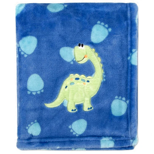 Baby Essentials Plush Fleece Throw and Receiving Baby Blankets for Boys and Girls 30x36