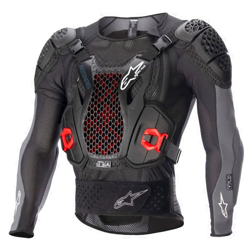 Alpinestars Bionic Plus V2 Jacket (Black Anthracite Red, Medium)