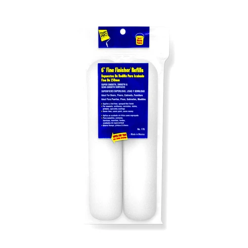 Foampro FOAM PRO 176 FoamPRO Fine Finish Mini Roller Refills (High-Density Foam) (2-pack) 6