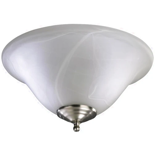 Quorum International Quorum 1166-801 Transitional LED Fan Light Kit from Light Kits Satin Nickel collection in Pewter, Nickel, Silver finish,