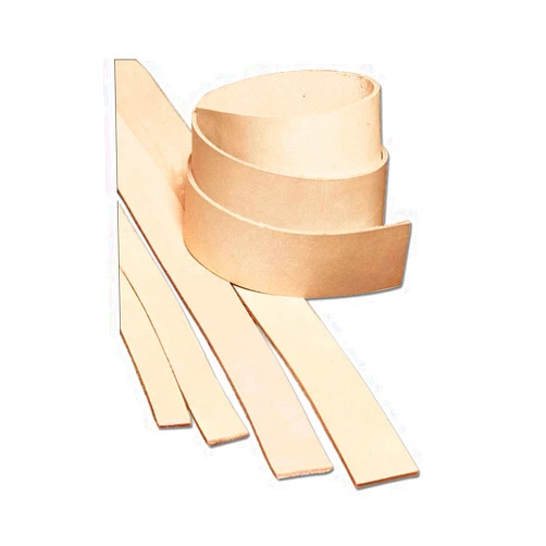 Tandy Leather Heavyweight Natural Cowhide Leather Strip 1-1/2