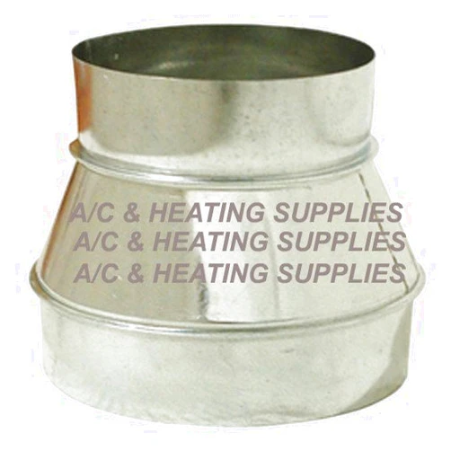 Petoor Single Wall Galvanized Metal Duct Reducer 7