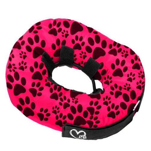 Gracie To The Rescue Keep Your Pet Safe, No Escaping Through Fence, Fence Blockers for Dogs, Collar to Keep Dog in Fence (Pink, Small)