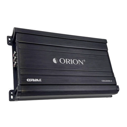 Orion Cobalt Series CBA2000.4 High Efficiency 4-Channel Class A/B Amplifier for Car Audio Stereo - 2000W High Output, 2/4 Ohm Stable, Adjustable Low/High Pass, Bass Boost, MOSFET Power Supply