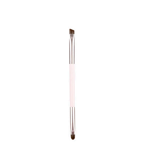 Zyugon Duo Eyebrow Brush, Professional Angled Brow Brush and Spoolie Brush for Defining Eyebrows, Tool For applying and blending eyebrow powders, gels and waxes