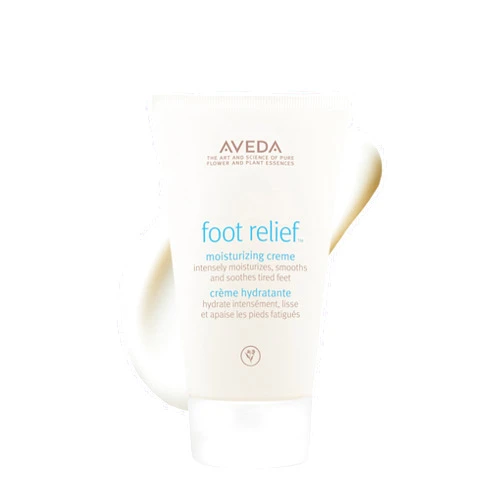 Aveda Foot Relief Moisturizing Creme | Exfoliates, Softens & Smooths Dry Feet | with Jojoba, Peppermint, Tea Tree, Castor Oils, 4.2 Fl Oz