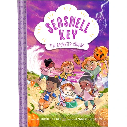 By Lourdes Heuer (Author), Lynnor Bontigao (Illustrator) The Monster Storm (Seashell Key #2): A Chapter Book