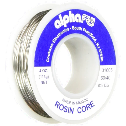 Alpha Metals #am31605 4oz.032elec Lead Solder