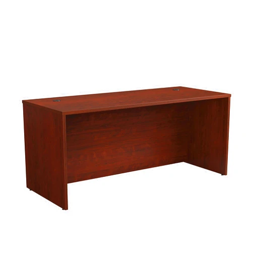 Sauder OfficeWorks by Sauder Affirm Commercial Office Desk, L: 71.10'' x W: 29.53'' x H: 29.29'', in Classic Cherry Finish
