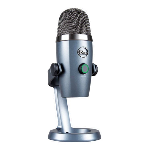 Logitech for Creators Blue Yeti Nano USB Microphone for Gaming, Streaming, Podcasting,Twitch, YouTube, Discord, Recording for PC and Mac, Plug & Play - Shadow Grey