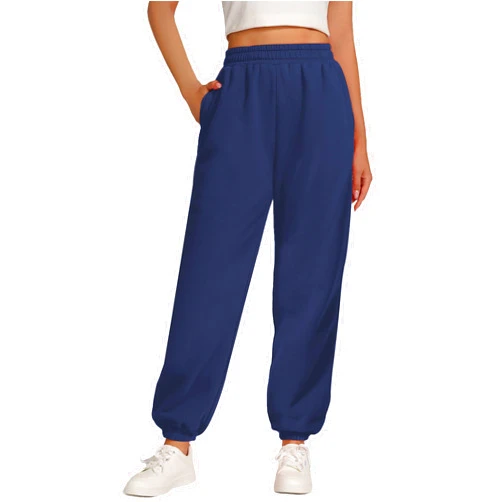 Skytiebee Women's Sweatpants Fleece Lined Baggy Joggers Sweat Pants High Waisted Lounge Cinch Bottoms with Pocket, S-XL
