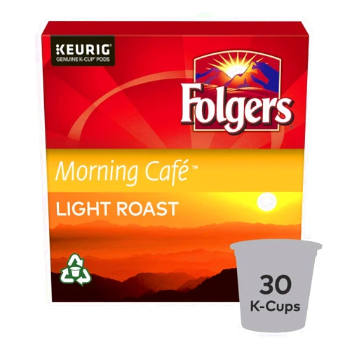 Folgers Morning Café K-Cup Coffee Pods 30 K-Cup Pods