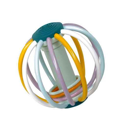 Manhattan Toy Comet Outer Space Themed Rattle and Teether Sensory Developmental Baby Toy