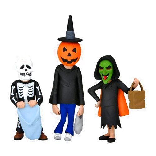 NECA Halloween 3 TOONY Terrors Trick OR TREATERS 6IN Figure 3PK