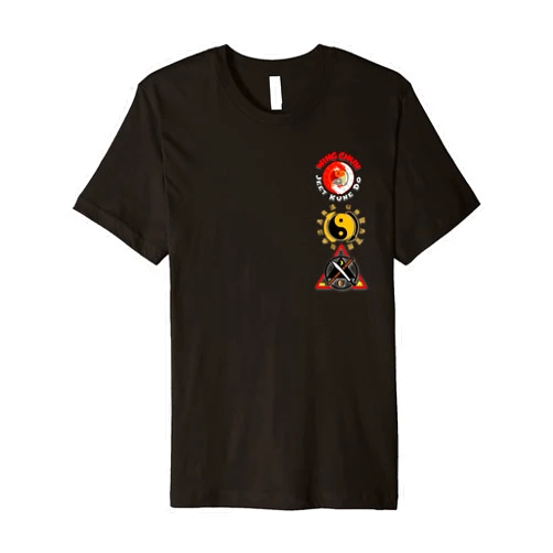 Jeet Kune Do Yin Yang Having No Way As Way Martial Art of Kali Wing Chun JKD Jeet Kune Do Premium T-Shirt
