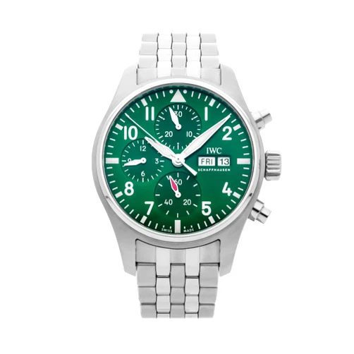 IWC Pilot's Watches Automatic Green Dial watch IW3881-04 (Pre-Owned)