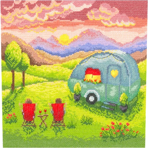 Bothy Threads Our Happy Place Counted Cross Stitch Kit