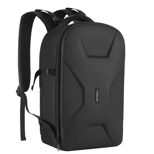 MOSISO Camera Backpack, DSLR/SLR/Mirrorless Photography Camera Bag 15-16 inch Waterproof Hardshell Case with Tripod Holder&Laptop Compartment Compatible with Canon/Nikon/Sony, Black