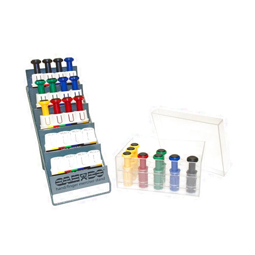 CanDo 10-3842 Digi-Flex Multi 5 Frame Clinic Pack, 20 Buttons, Yellow Through Black