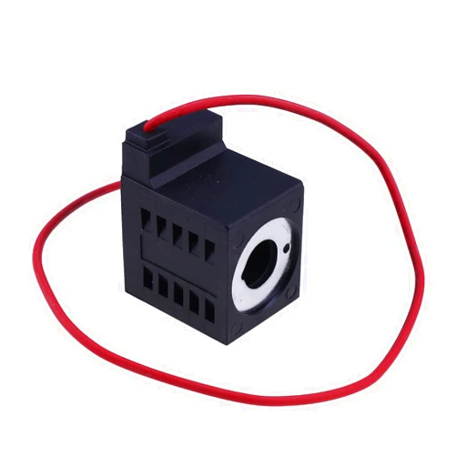 ZTUOAUMA Single Lead Wire 12V DC 16W Solenoid Coil 10226-14 Compatible with Deltrol Valve Stem Series 08 80 88 98 Universal for Hydraulic Power Units Lifts Dumps