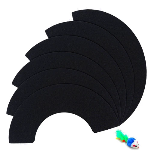 Anosiar 6 Pack Carbon Filters Replacement Filters Compatible with Litter-Robot 4 to Absorb Odors Control Damp from Pets