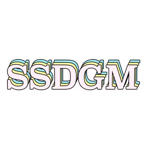 American Magnet MAGNET ssdgm Magnet Vinyl Magnetic Sticker 20 mil - Size 5