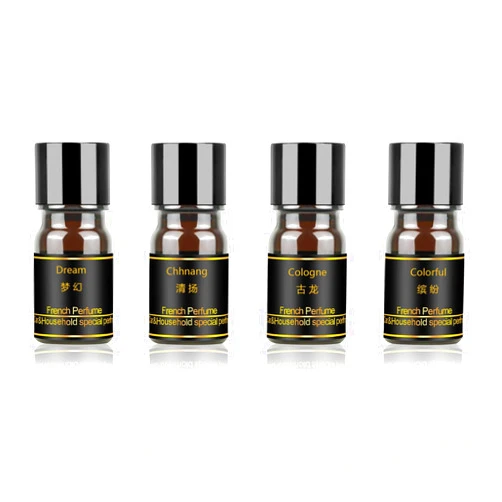 NICEADA Helicopter Solar Car Air Freshener Refill Set, Solar Essential Oil Refill Perfume Oil for Car Air Fresheners(4 Packs)