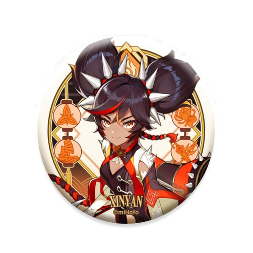 GENSHIN IMPACT Liyue Harbor Themed Series Character Badge