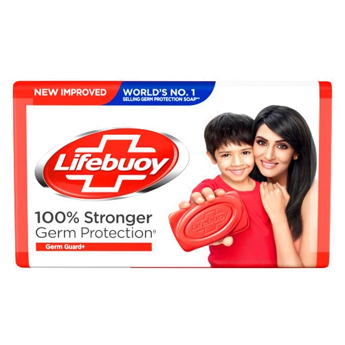 Generic Life-buoy Total 10 Germ Guard Soap Bar, 75g, Pack of 4