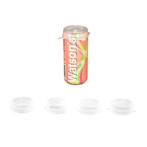 Ulrolc Extra Small Silicone Stretch Lids 2 Inch 5 pack Same Size Reusable Silicone Jar Cover to Fit 2 Inch to 2.4 Inch Cans Cups Bottles