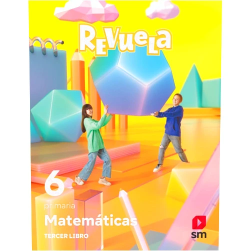 Spanish Edition by Susana Millán (Author), Andrea Calero (Author), Javier Bernabeu Ruiz (Author), Pedro Simón Ros (Illustrator), Aarón Illa Gómez (Illustrator), Elvira Inés Lorenzo Lorenzo (Illustrator), Istock, (Illustrator), Juan Antonio Rocafort (Illustrator), Archivo SM, (Illustrator), Lorena Calderón Maldonado (Illustrator) & 6 more Matemáticas. Trimestres temáticos. 6 Primaria. Revuela