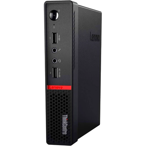 Lenovo ThinkCentre M715Q (2ND GEN) - Tiny - Ryzen 3 Pro 2200GE 3.2 GHZ - 8 GB - 128 GB WIN10 Pro Business Desktop with Microtella DisplayPort Cables