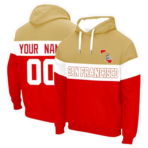 ANTKING Hoodie Sweatshirt for Men Youth Personalized Custom Name and Number Gifts