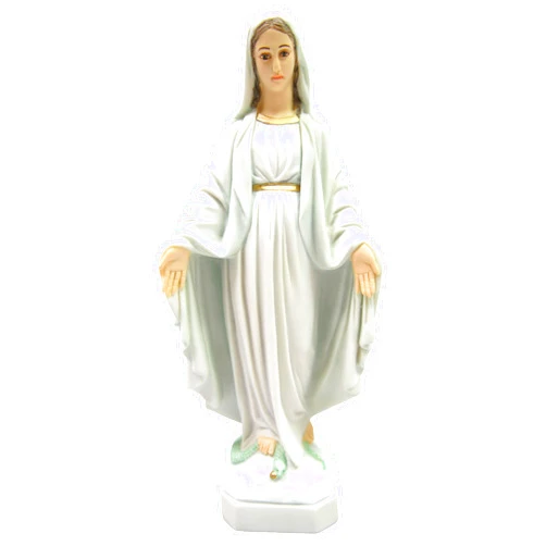 Vittoria Collection 12 Inch Our Lady of Grace Italian Statue Sculpture Figurine Made in Italy Indoor Outdoor Garden