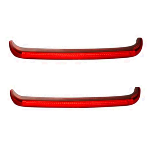 Custom Dynamics Low Profile Red Sequential Bagz Saddlebag Lights for '14+ HD Touring Models - Red Lens - with Turn Signal Decoder Module