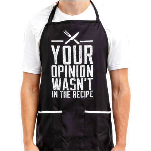 GIFTS KINGS Funny Apron for Women and Men - Adjustable Chef Apron for Grilling, Cooking, BBQ