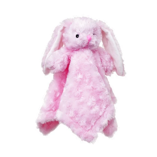 Red Dolphin Warm, Lovey, Fuzzy, Cozy, Soft Security Blanket - Lovie Snuggle Baby Blanket for Boys and Girls - Unisex Nursery Bedding Toy - Stuffed Animal Bunny - Perfect Baby Gift!