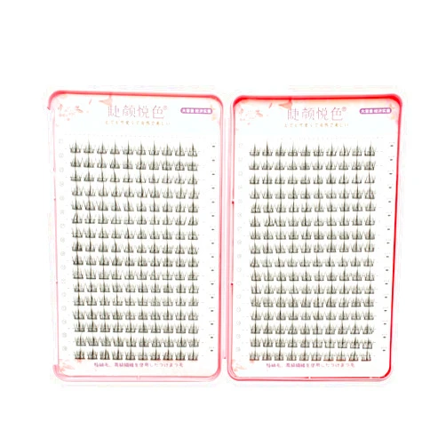 MIZ BARN False Eyelashes C curl Eyelash Clusters, 11-13mm Wispy & Natural individual Lashes False Eyelashes For Beginner(C-11-13 MIX) (demon)