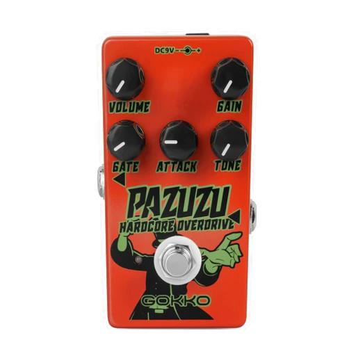GOKKO Pazuzu Hardcore Overdrive Guitar Effect Pedal with Multi-mode and Built-in Noise Gate (GK-62)