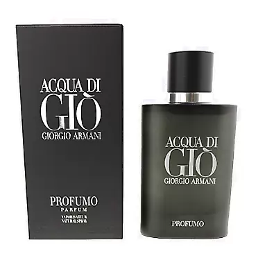 Giorgio Armani Giorgio Armani Acqua Di Gio Profumo for Men Eau De Parfum Spray, 2.5 Ounce 2.5 Fl Oz (Pack of 1)
