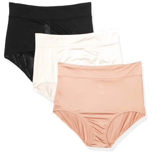 Warner's Women's Blissful Benefits Breathable Moisture-Wicking Microfiber Brief Rs4963w